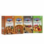 Greenzz I Mix Masala Combo I Chana Masala I Rajma I Chaat Masala I Garam Masala, 100 Gram Each, Pack Of 4, 400 Gram