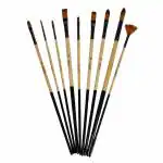 ArtRight Artist Paintbrush Set - Paint Brush for Artists (Set of 9)