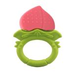 Enorme Silicone Round Handle Fruit Shape Teething Teether / Pacifier For Baby ( Peach )