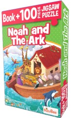 Popcorn - Noah & the Ark 100 Piece Jigsaw Puzzle with Free Book