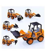 Zyamalox Little toys assorted abs, plastic heavy quality friction toy jcb vehicles