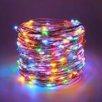 SINOMAN 100 LED Multicolor, Corded Electric, Strip Fairy Lights/led String Lights for Decoration/String Light/Diwali Lights for Decoration for Home(100-LED Multi Direct)