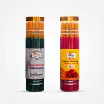 RAINBOW AGARPATHI pet bottle Incense Agarbatti Sticks 500g Rose & Silver Diamond