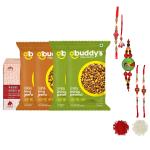 Bhikharam Chandmal & O'Buddy's - Family Rakhi | Soan Papdi | Chana Hing Jeera | Lemon Mint Peanut | Raksha Bandhan