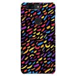 MobiEra OnePlus 5T Rainbow Dots Design Plastic Hard Case Cover