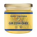 TEMPLE TOWN FARMS Yellow Color Granular Gir Cow Ghee | 100% Pure and Natural | Grass-Fed Desi Gir Cow Ghee_500gm