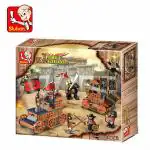 Sluban RED Cliff Building Block Toys for Kids 232 Pieces