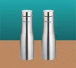 Mintage Stainless Steel water bottle PYRAMID (2 pc X 1000 ml)