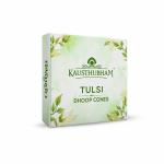 Kausthubham Tulsi Dhoop/Incense Cones for Pooja (30 Pcs)-Pack of 1