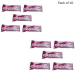 COTTON HUGS 240 mm Straight Regular Size Sanitary Pads | Loose Sanitary Pads (Pack of 10 & 70 Pads)(In 1 Pack-7 Pads Wings)