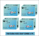 SHAGUN MARKETING fab dubai soap fab kids soap (pack of 4)-a1