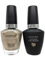 CUCCIO COLOUR - LED/UV Gel and Nail Lacquer DUO pack .5oz/15ml (6119 - CUPPA CUCCIO)