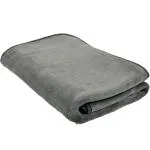 Cotton Bolls Textiles Ultra Soft Microfiber Bath Towel 340 GSM Highly Absorbent, Quick Dry (60x120 CM, Grey)