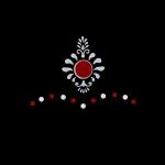 Comet Busters Traditional Bridal Bengali Wedding Bindi for Women (BIN1969) Pack of 1