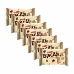 Britannia BisCafe Super Thin Coffee Crackers, 100g, Light Brown, Pack of 3 with Multi utility Container