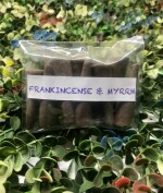 Happy Surroundings Frankincense & Myrrh Backflow Incense Cones (50 Cones)