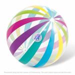 KidsZeeNie Jumbo Ball Childrens Outdoor Indoor Play Inflatable PVC Colorful Panel Beach Ball For Best For Kids Poolside Water And Beach Fun Light Weight Soft Vollyball Handball Ball Toy