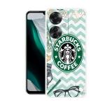 Draxon OPPO F25 Pro 5G, CPH2603 Starbucks Coffee Printed Back Cover (10 x 3 x 20 cm)