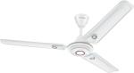 Hindware Natural Caeli 3 Blade 1200 mm Ceiling Fan Silent Operation, White