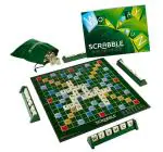 Mattel Scrabble Board Game, Multi Color Board Games for Kids Age 10Y+