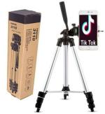 Techkart Black Tripod With Holder (Set Of 1)