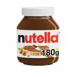 Nutella Hazelnut Spread with Cocoa Jar, 180 g with Bigger Pack