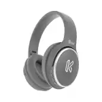 Klikk Rock On 101 Bluetooth Wireless Over Ear Headphones with Mic, 30 Hours Playback, AUX & SD Card, Voice Assistant Support with Foldable & Rotatable Compact Design (Black)