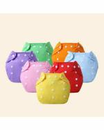 BEAUTIQ CLOTH COLLECTIONS cute station Reusable Cloth Diapers - XL (Pack of 7)