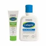 Cetaphil Oily Skin Cleanser 125ml & Cetaphil Moisturising Cream 80gm