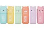 Pehrovin Ventures Teddy Bear Shaped Mini Highlighters For Kids, Adults And Gifting Purposes