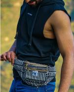 BETTER PRODUCTS Cash-cocoon Hemp Money Belt Backpack Hemp Waist Bag/Fanny Pack, Money Belt for Men, Women/Unisex
