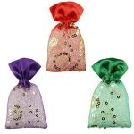 3Pure Perfume Potli Assorted Fragrances Air Freshener, 50gm, Set of 3pcs , Pack of 3