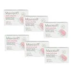 Maxisoft Moisturizing Soap (75 gm - Pack Of 6)|With Kokum Butter, Aloe Vera, Olive Oil, Coconut oil, Vitamin E|pH Balanced|For all Skin Types| (75 gm - Pack Of 6)