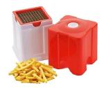 H&M STORE Plastic Potato Chips French Fries Maker Machine Snacks Finger, Cutter - Red