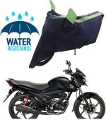 RONISH Waterproof Two Wheeler Cover for Honda (Livo, Black, Green)