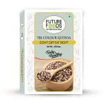 Future Foods Premium Organic Tri-Color Quinoa Whole Grain|100% Plant Based | High Protein & Fiber Rich | Packed with Essential Nutrients | Gluten-Free & Sugar-Free | Supports Digestive Health | 450g