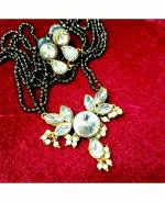 Jn Handicraft Alloy Copper-Plated Yellow Jewel Set For Women And Girls