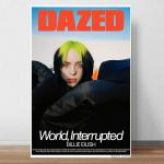 RAINFIRE CREATION Billie Eilish Poster for Home Office and Student Room Wall Decor | 12x18 Multcolor RFCP-32 Paper Print (18 inch X 12 inch)