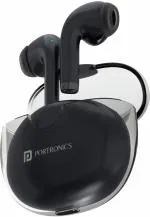 Portronics In The Ear Harmonics Twins S4 Smart Tws Bluetooth Earbuds Headset, Black