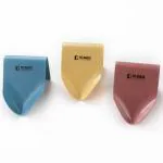 Kuber Industries Multicolor,Red Polypropylene Hanging Soap Holder For Bathroom (Pack Of 3)