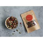 HEALTHY KINGDOM Nuts & Berry Trail Mix ( 250Grams ) Trail Mix is a superb mixture of Almond Silvered , Pumpkin seeds , Black Current , Goji Berries and Dried cranberry - 250 Grms