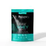 TruNativ Raw Whey Protein Concentrate Powder 1 kg | 24 gm Protein | 5 gm BCAA | Ultra low Carbs | Pure | Natural | Unflavoured
