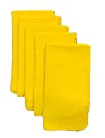 PIXEL HOME DECOR Yellow Cotton Cleaning Cloth Standard