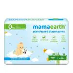 Mamaearth White Plant Based Diaper Pants For Babies 4-6 kg S (Pack of 30)