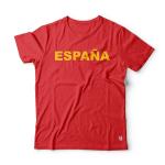 Funketti Unisex Poppy Red Printed T-Shirt - XXL (FK-RCN00004US_2XL)