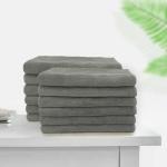 Sassoon Grey Microfiber Cleaning Cloth 40 x 40 cm (Pack of 12)