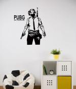 Lanstick Vinyl Multicolor Pubg Self Adhesive Wall Sticker 28 inch