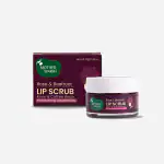 Mother Sparsh Rose & Beetroot Lip Lightening Scrub | Heals Dry Chapped With Rose & Coffee Beans- 12gm