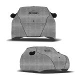 TPH Covers Black, White Nylon Car Cover For Hyundai Verna