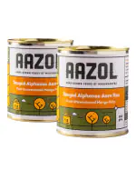 Aazol Devgad Alphonso Aam Ras: Pure Unsweetened Mango Pulp - (2 x 850g) Pack of 2 | No Preservatives | Sugar-Free | Hapus Juice | Makes Sherbet, Milkshake & More